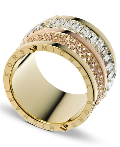 michael kors ring goud|michael kors rings.